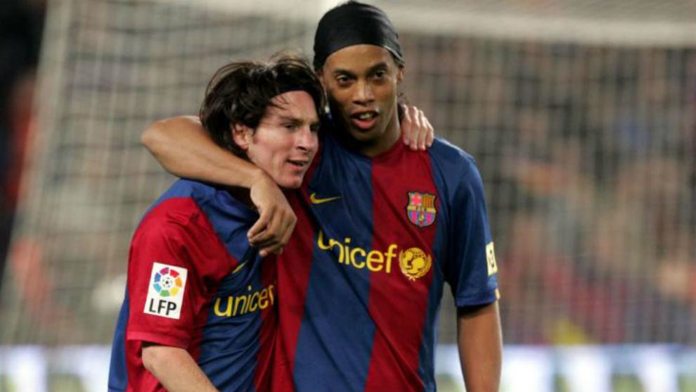 Messi Ronaldinho
